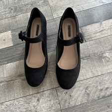 Black suede shoes for sale  HERTFORD