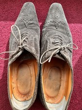 Wildleder schuhe santoni gebraucht kaufen  Hannover