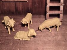 Schafe holzton natur gebraucht kaufen  Bubesheim