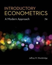 Introductory econometrics mode for sale  Montgomery