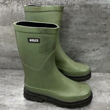 Aigle green wellies for sale  WOLVERHAMPTON