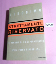 Libro strettamente riservato usato  Paterno