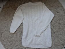 Longpulli weiß zopfmuster gebraucht kaufen  Bottrop