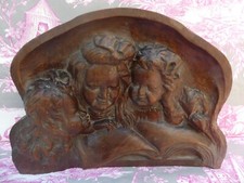 Fronton armoire xviii d'occasion  France