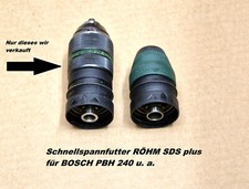 Schnellspannfutter röhm sds gebraucht kaufen  Bürstadt
