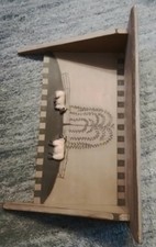 Usado, Prateleira de parede infantil estilo colonial vintage e exclusiva com salgueiro e ovelha 3D comprar usado  Enviando para Brazil