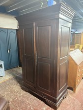 Mahogany wardrobe for sale  SHIPSTON-ON-STOUR
