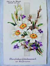 Postkarte ansichtskarte blumen gebraucht kaufen  Bremen