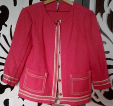 Giacca cotone fucsia usato  Torino