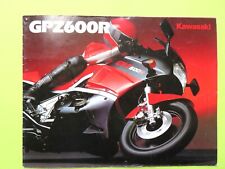 Kawasaki gpz600r brochure for sale  LICHFIELD