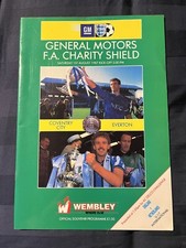 Charity shield 1987 for sale  SCUNTHORPE