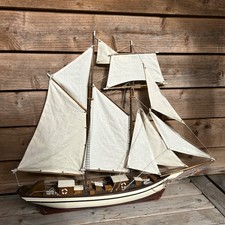 Wooden model yacht for sale Wooden model yacht for sale  BECCLES