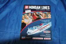 Minoan lines brochure d'occasion  Le Havre-