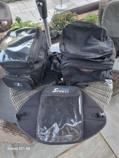 Textile motorcycle luggage for sale  POTTERS BAR