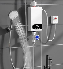 Calentador de agua instantáneo sin tanque 3500W calentador eléctrico para ducha baño segunda mano  Embacar hacia Mexico