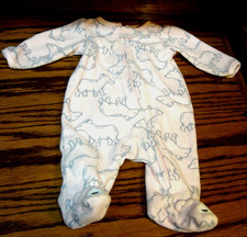 Usado, Pijama Carters Child of Mine tamanho 1 peça recém-nascido bebê animais 664 comprar usado  Enviando para Brazil