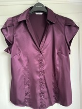 Purple satin feel for sale  LONDON