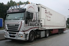 Foto de caminhão Iveco Stralis semi-reboque refrigerado Alemanha prata Per Ole #c5vv comprar usado  Enviando para Brazil
