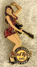 PIN HARD ROCK CAFÉ LAS VEGAS SEXY MENINA MORENA ROCK SÉRIE NOITE TODA # 48638 comprar usado  Enviando para Brazil