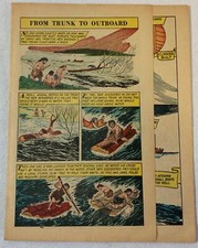 1960 história de desenho animado de quatro páginas ~ EVOLUÇÃO DO BARCO comprar usado  Enviando para Brazil