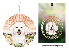 Giratório de vento Bichon Frise comprar usado  Enviando para Brazil