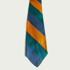 Usado, Tie FINOLLO Genova    Handmade  100%  Silk  Regimental Vintage comprar usado  Enviando para Brazil