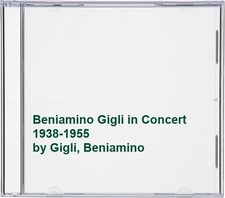Beniamino gigli concert for sale  UK