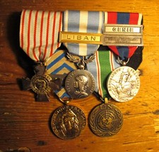Lot médailles militaires d'occasion  Marguerittes