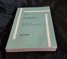 Verdi rigoletto klavierauszug gebraucht kaufen  Mannheim