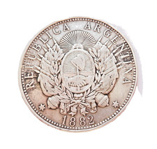 ARGENTINE 1 peso 1882 comprar usado  Enviando para Brazil