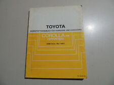 1983 werkstatthandbuch toyota gebraucht kaufen  Fruerlund,-Engelsby, Tastrup
