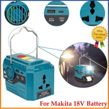 Inversor de energia portátil 200W para bateria Makita 18V para CA 120V 220V com luz comprar usado  Enviando para Brazil
