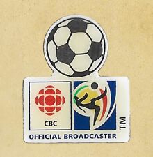 Insignia de pin de emisora oficial de la Copa Mundial de la FIFA 2010 CBC segunda mano  Embacar hacia Argentina