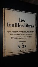 Feuilles libres septembre d'occasion  Vannes