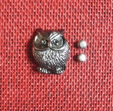 Schmuck niete eule gebraucht kaufen  Chemnitz