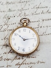 Gold pocket watch for sale  WEST BROMWICH