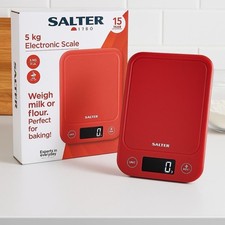 Salter 5kg red for sale  LEICESTER