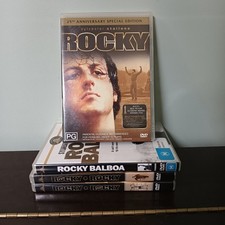 DVD Rocky 1 2 4 And Rocky Balboa Collection - Região 4 - Muito bom estado comprar usado  Enviando para Brazil