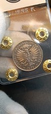 Centesimi aquila sabauda usato  Verceia