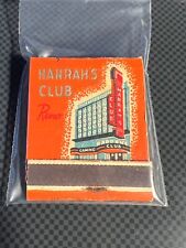 Vintage matchbook harrah for sale  Keene