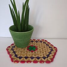 Vintage mat blue for sale  WADEBRIDGE