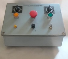 Usado, Caixa de controle de serra de trilho suspenso HPS carpintaria vintage muito rara Hendrick Mfg. EUA comprar usado  Enviando para Brazil