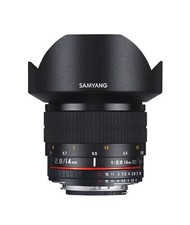 Lente Samyang 14mm f/2.8 foco manual para Nikon F com chip automático SY14MAE-N comprar usado  Enviando para Brazil