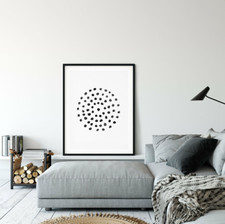 Minimaliste abstrait cercle d'occasion  Cubjac