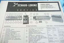 Manuel service schaub d'occasion  Expédié en France