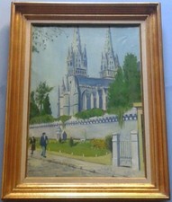 Tableau quimper signé d'occasion  Quimper