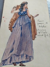 Costume projet gouache d'occasion Costume projet gouache d'occasion  Auxi-le-Château