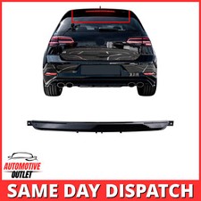 LENTE FUMÊ PRETA TRASEIRA LED TERCEIRA LUZ DE PARADA DE ALTO NÍVEL PARA VW GOLF VII MK7 13-19 comprar usado  Enviando para Brazil