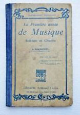 Année musique solfège d'occasion  France