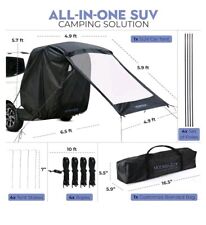 Tenda Moonshack SUV porta traseira observação de estrelas teto carro acampamento hatchback com mosquiteiro, usado comprar usado  Enviando para Brazil
